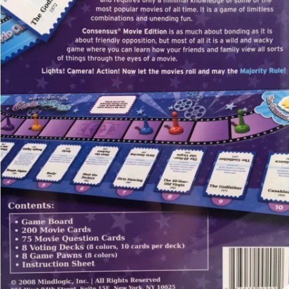 Consensus Board Game The exciting new game where majority rules Fun Sealed New. - Picture 2 of 4